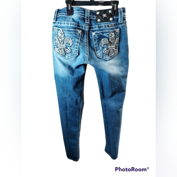 Miss Me jeans size 27 skinny Ins31 style JV817252 - Picture 7 of 15